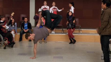 Bust A Move Glee Cast Matthew Morrison Dianna Agron Harry Shum Jr Naya Rivera Dijon