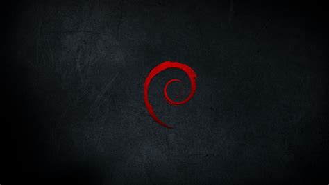 Fondos De Pantalla Oscuro Texto Logo Linux Circulo Debian Marca