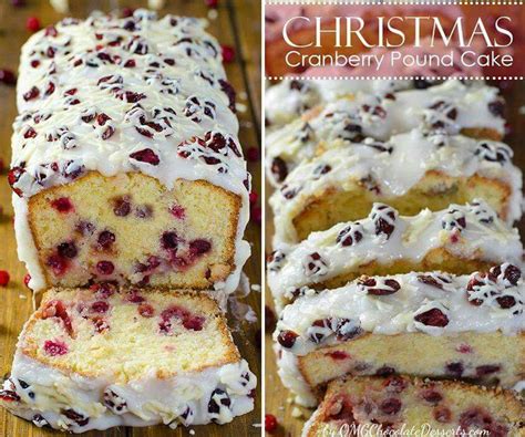 Christmas cranberry pound cake is perfect dessert for christmas. Christmas Cranberry Pound Cake | Holiday recipes, Christmas food, Pound cake