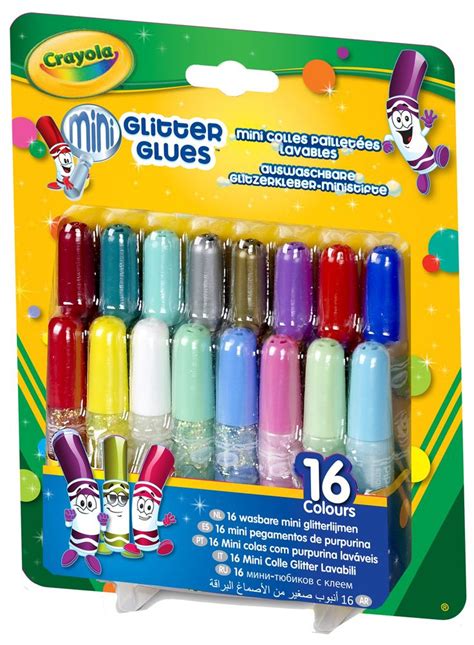 Crayola Washable Glitter Glue Arts And Crafts Supplies 16 Glitter