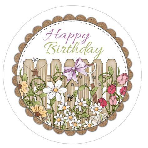 Happy Birthday Cake Topper Png Png Image Collection