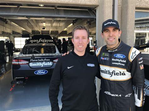 He then put on his helmet and competed in a race. Stewart-Haas Racing Announces 2018 Driver/Crew Chief ...
