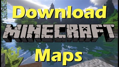 How To Download And Install Minecraft Maps Pc Youtube