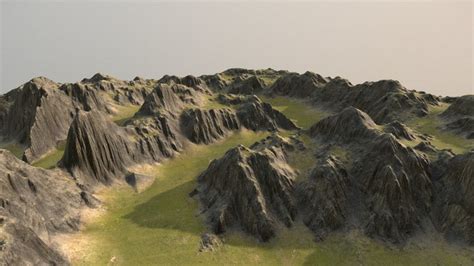 Mountains Landscape 3d Models Sketchfab