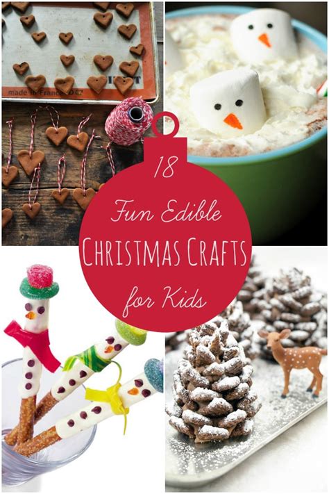 18 Enjoyable Edible Christmas Crafts For Children The Pro Garden