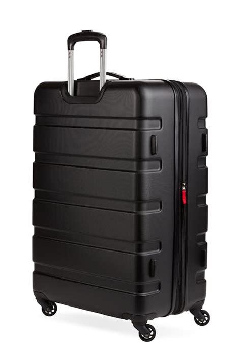 Swissgear 7366 27 Expandable Hardside Spinner Luggage Black