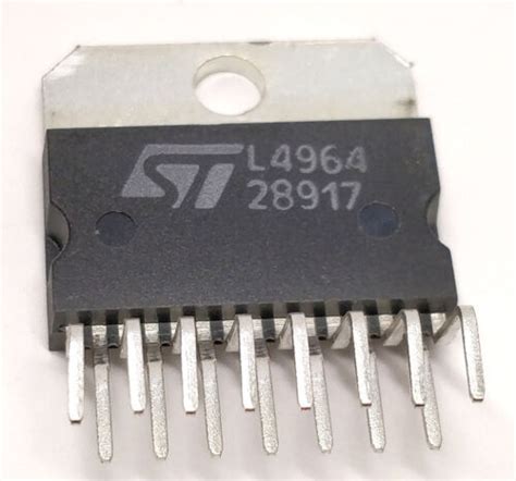 1 Piece L4964 High Current Switching Regulator 4a Multiwatt15
