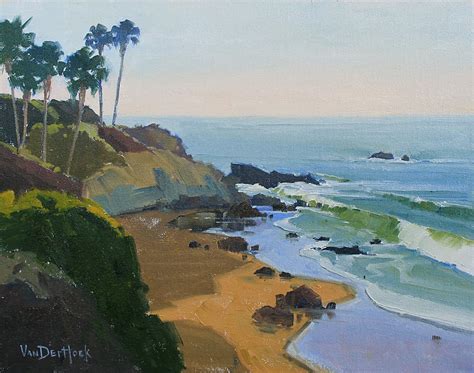 Laguna Morning Light Original Oil Painting Of Laguna Beach California