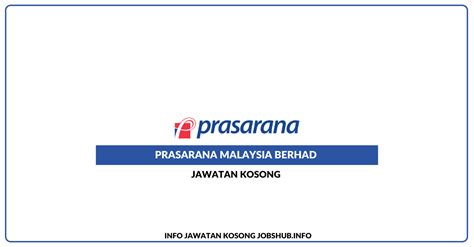 Découvrez le salaire chez prasarana malaysia berhad selon le type de job. Jawatan Kosong Prasarana Malaysia Berhad » Jobs Hub