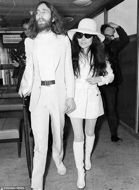 John Lennon Yoko Ono Costume ♥Подборка стильных пар прошлого Часть 1