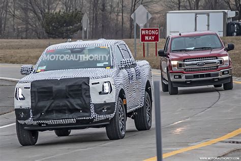 2022 Ford Ranger Spy Shots New Mid Size Pickup Takes Shape