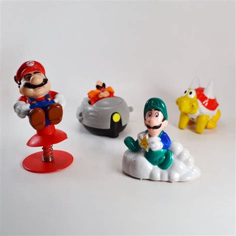 Super Mario Bros Mcdonalds Happy Meal Toys Happy Meal Toys Happy