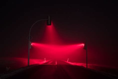 Traffic Lights Lucas Zimmermann Captures Red Amber And Green In Dense