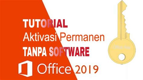 Berikut cara aktivasi office 2019 di windows 7, 8 dan 10. Cara Aktivasi Office 2019 Tanpa Software - YouTube