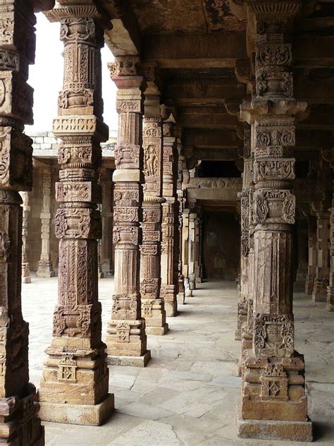 Eastern Columns Ancient Indian Architecture Indian Temple