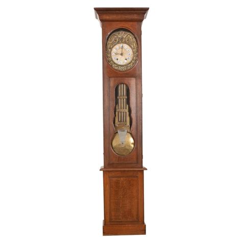 19th Century French Country Long Case Clock At 1stdibs