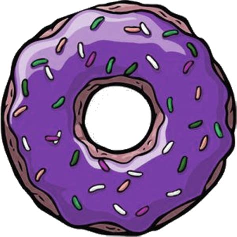Download High Quality Donut Clipart Purple Transparent Png Images Art