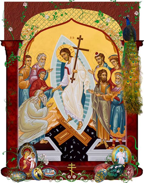 11 Happy Easter Religious Icons Images Greek Orthodox Easter Icon