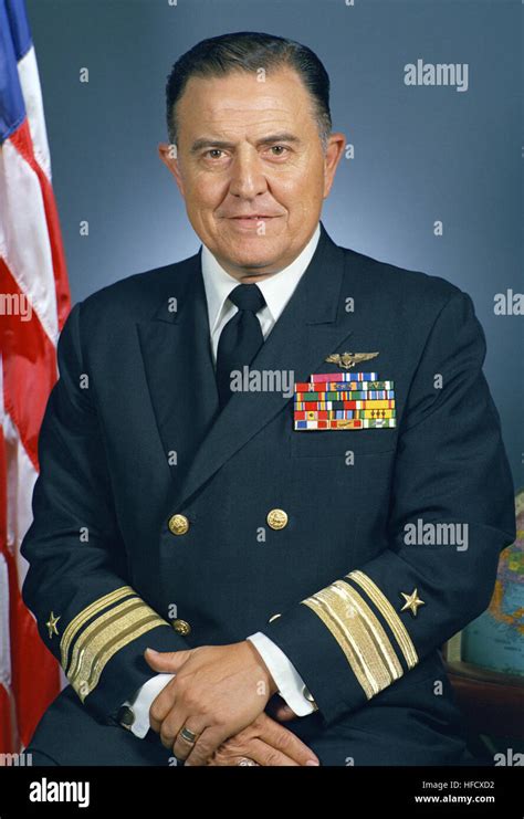Portrait Us Navy Usn Rear Admiral Radm Upper Half Richard H