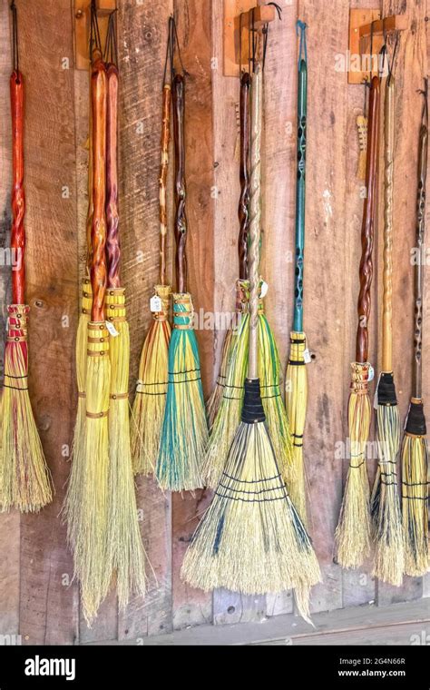 Brooms Against The Wall Hi Res Stock Photography And Images Alamy