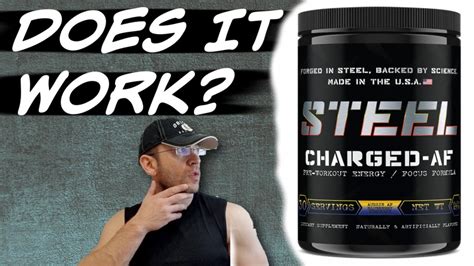 Steel Supplements Charged Af Review Better Than Amped Af Youtube