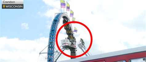 Terrifying Video Shows Roller Coaster Passengers Hanging Upside Down