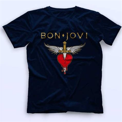 Majica Muzička Rock Bon Jovi Glazbena