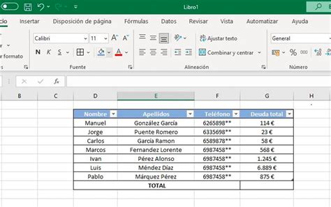 C Mo Hacer Una Hoja De C Lculo En Excel Con F Rmulas