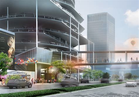 Car Park Tower By Mozhao Studio