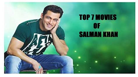 Top 7 Movies Of Salman Khan Bollywood Salman Khan Movies Youtube