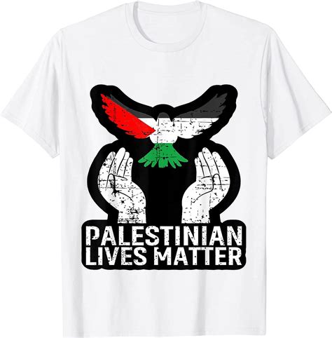 Trisdory Palestinian Lives Matter Free Palestine Flag Gaza T Shirt