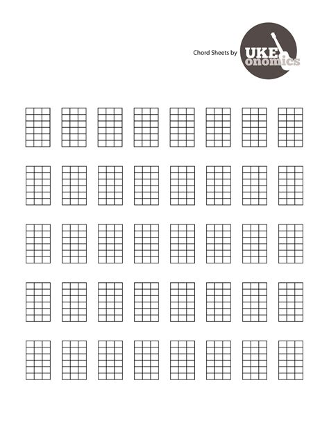 Below is a large collection of free ukulele tabs for a number of different skills and styles. UKEonomics: Blank Ukulele Tabs and Chord Charts!