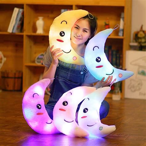 Buy 1pc 35cm Luminous Plush Toy Stuffed Moon