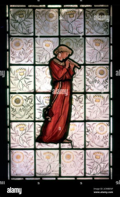 Stained Glass Minstrel 1882 1884 Artist William Morris Stained