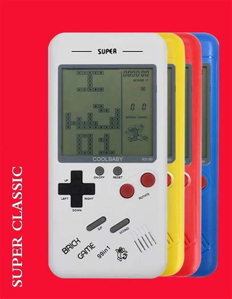 Retro Classic Tetris Handheld Electronic Games Toys Electronics Games