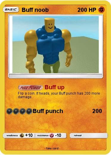Pokémon Buff Noob 2 2 Buff Up My Pokemon Card