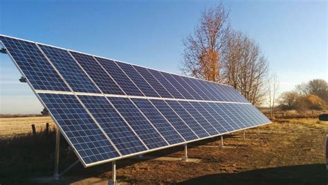 Best Practices For Ground Mounted Solar Panel Installation ~ The Power