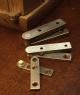 Brusso Straight Pivot Cabinet Hinges