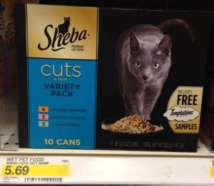 Sheba perfect portions are easy to chew too. Sheba Premium Cat Food only $0.17 per can at Target ...