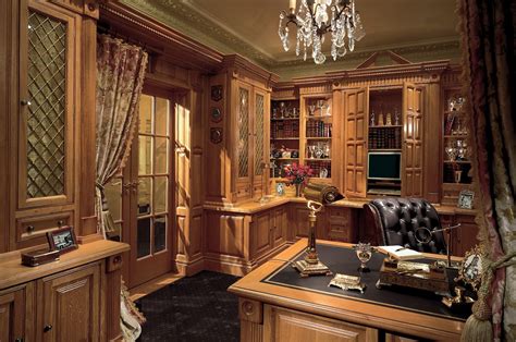 The flawless wooden center table or coffee tables which are of various shapes, sizes and colors would totally transform your living area without any huge investment. Victorian study room luxury | Traditional home office furniture, Traditional home offices, Home ...