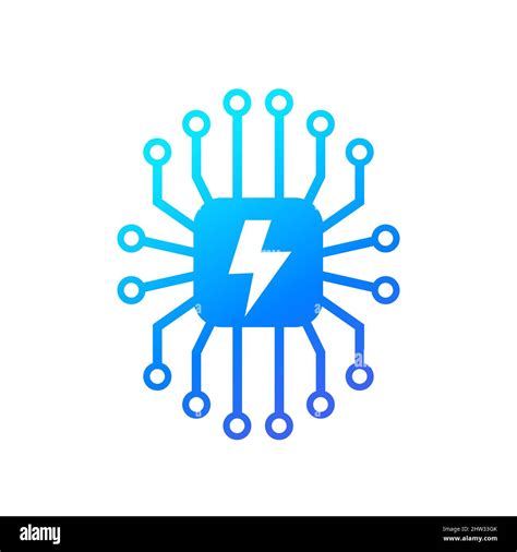 Electricity And Electric Grid Icon Stock Vector Image And Art Alamy