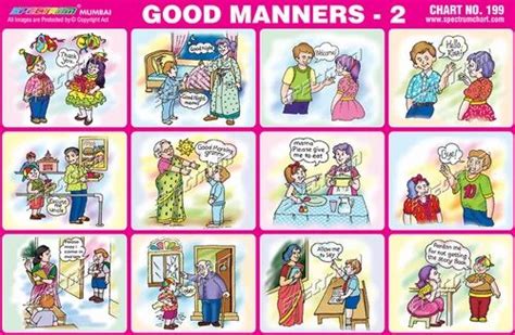 Good Manners Chart Printable