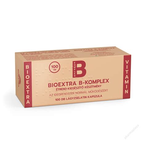 Bioextra Vitamin B Komplex Lágy Kapszula 100x