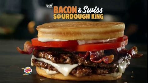 Burger King Bacon And Swiss Sourdough King Tv Commercial Bacon And Swiss