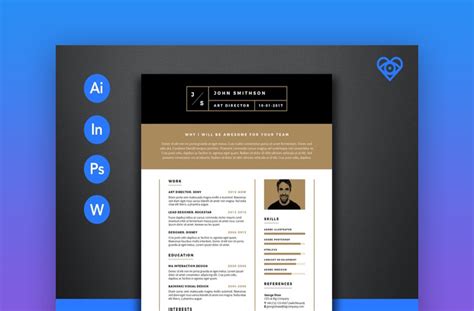 This free cv template for word is designed in a formal tone. 25+ Best One-Page Resume Templates (Simple to Use Format Examples 2020)