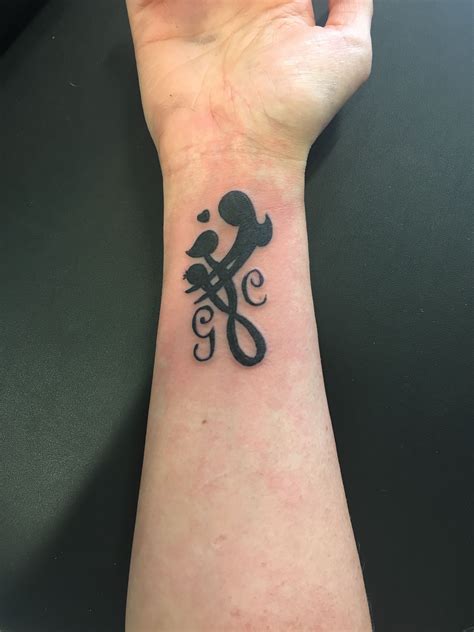 Motherchild Infinity Tattoo Tattoos For Daughters Mother Tattoos