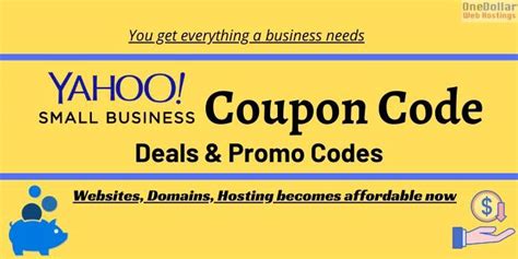 Domain gratis yahoo small business. UpTo 60% Off Yahoo Hosting Coupon Code & Promo Code 2021