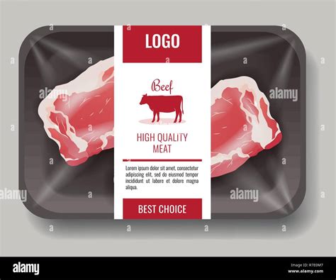 Meat Label Template