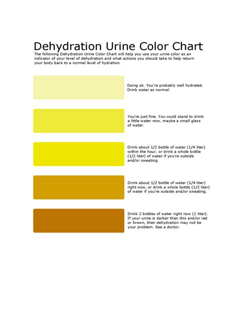 Has been added to your cart. 2020 Urine Color Chart Template - Fillable, Printable PDF ...