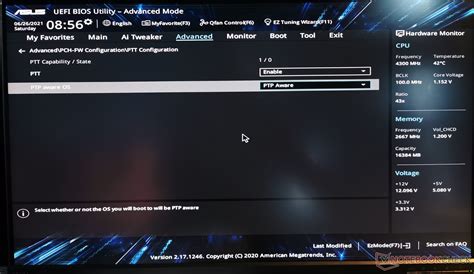 Windows 11 Intel Ptt Tpm 20 Im Bios Aktivieren Und Deaktivieren Porn Sex Picture